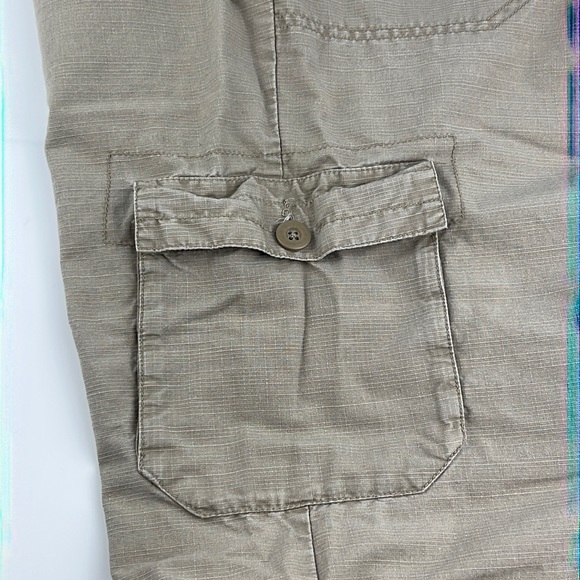 Woolrich Capris Khaki Crop Pants Sz:10P - Picture 7 of 9